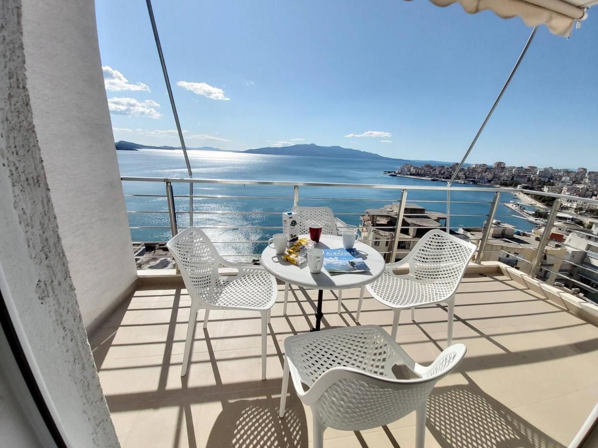 Saranda Amazing Sea View Apartment Eksteriør bilde